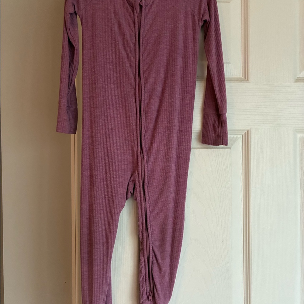 Little Sleepies Plum Kids One Piece